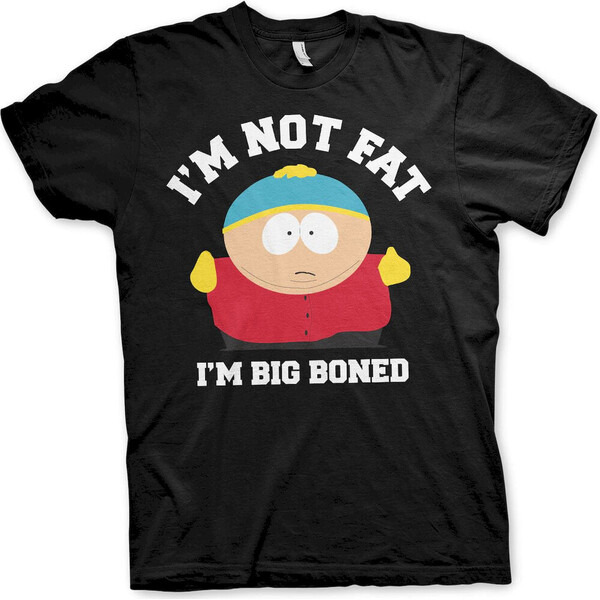 Tričko Black - Southpark - I‘m Not Fat L