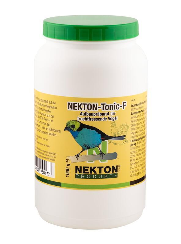 NEKTON Tonic F - krmivo s vitamíny pro plodožravé ptáky 800g