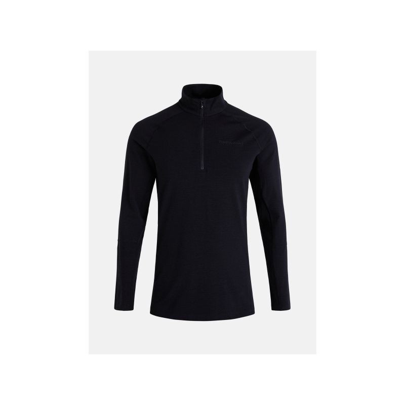 Peak Performance M Magic Half Zip termo tričko černé xxl