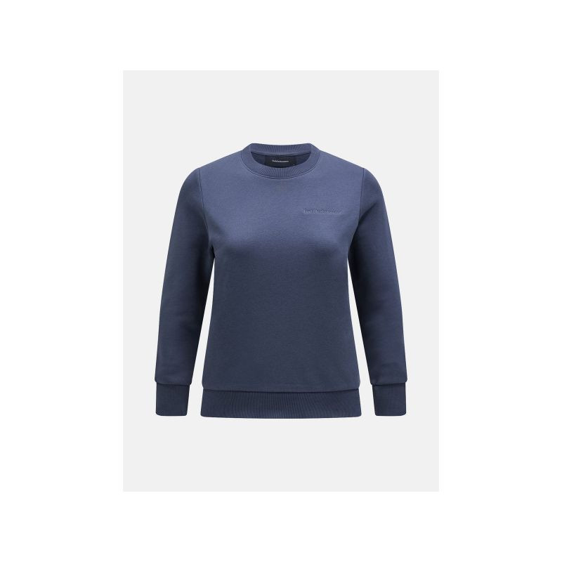 Mikina Peak Performance W Original Small Logo Crew modrá L
