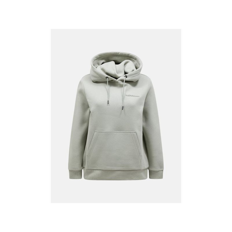 Mikina Peak Performance W Original Small Logo Hoo green L