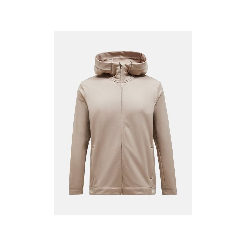 Peak Performance M Rider Tech Zip Hood Beige xxl