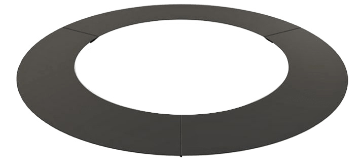 Výsadbový prsten Grimsholm / vnitřní průměr 30 cm / vnější průměr 60 cm / ocel / grafitová Varianta: ivi1