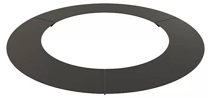 Výsadbový prstenec Grimsholm Green / O 90 cm / ocel / tmavě šedá Varianta: ivi1