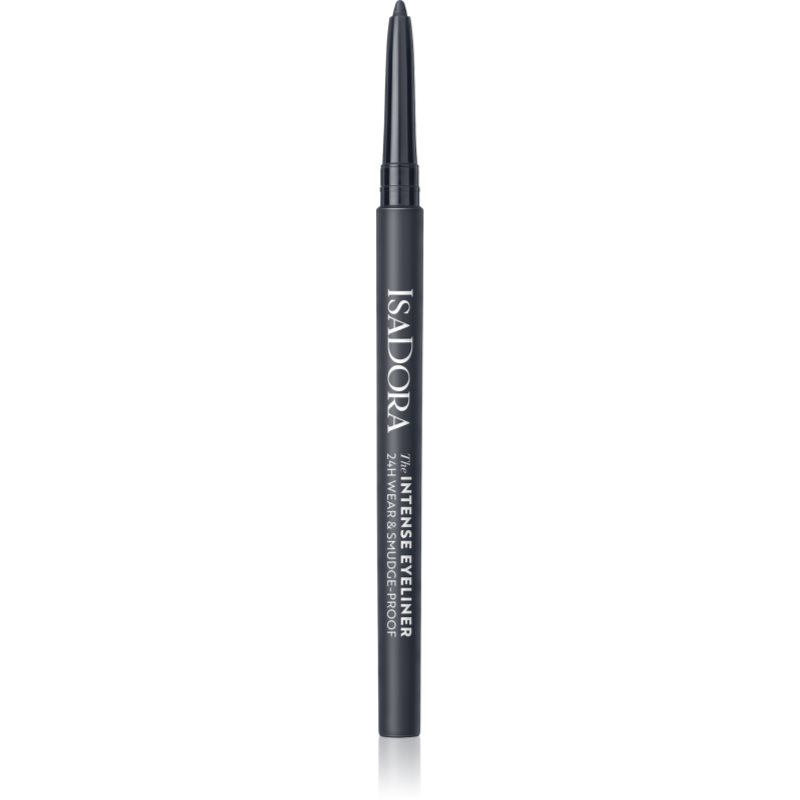 IsaDora The Intense Eyeliner dlouhotrvající tužka na oči voděodolná odstín 63 Steel Gray 0.35 g