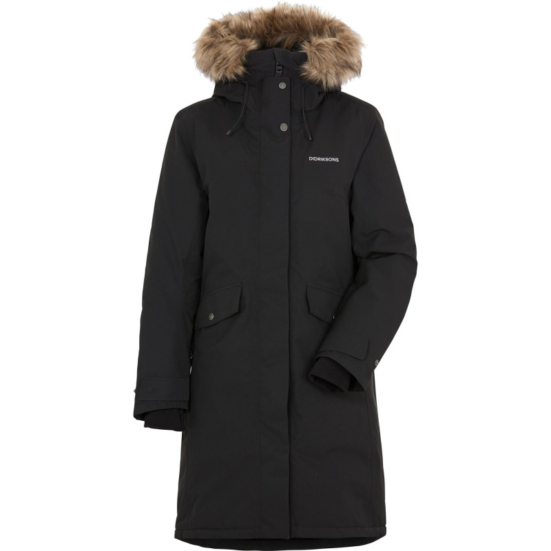 Didriksons Erika, parka, dámská, černá
