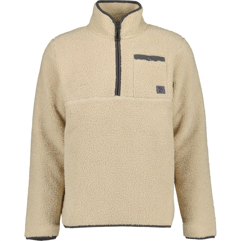 Didriksons Phoenix, fleecová mikina, pánská, clay beige