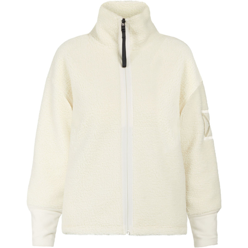 Didriksons Mella, fleecová bunda, dámská, smetanová