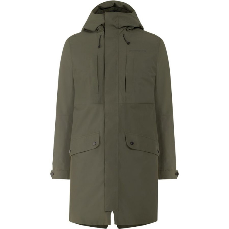 Didriksons Falke, parka, pánská, tmavě zelená