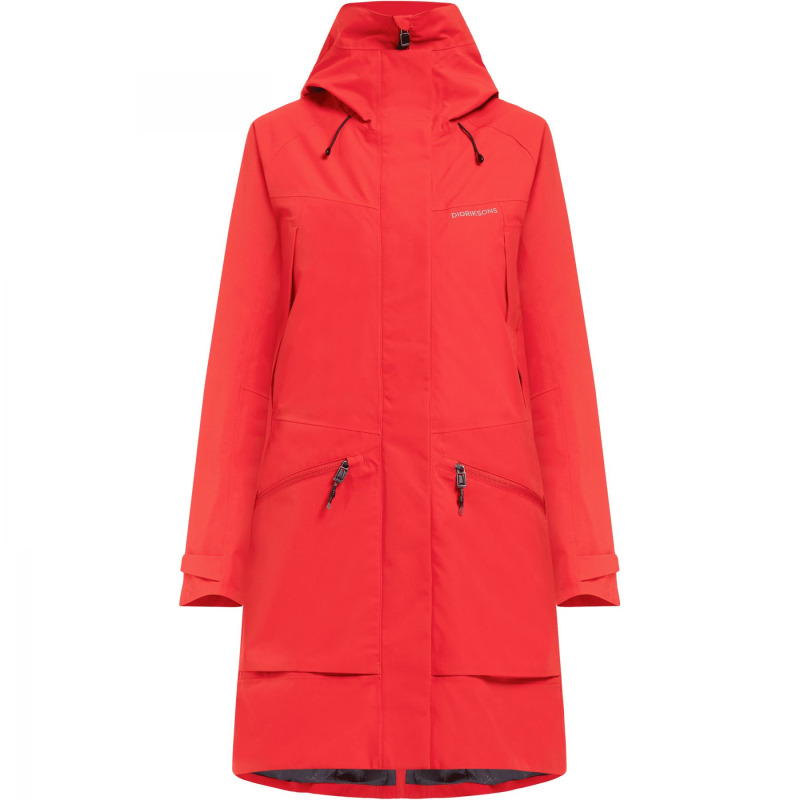 Didriksons Ilma 8, parka, dámská, pomme red