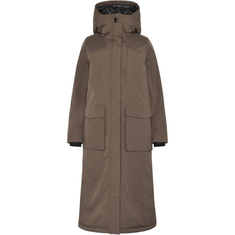 Didriksons Leya, parka, dámská, hnědá