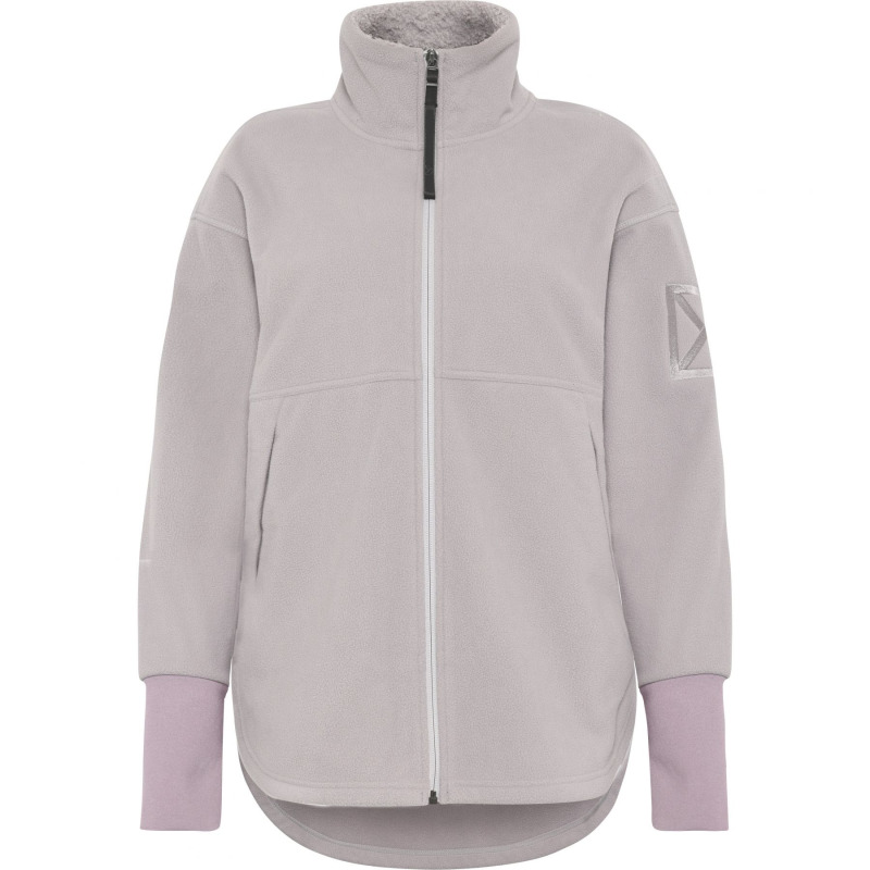 Didriksons Ronja, fleecová bunda dámská, sunrise mist