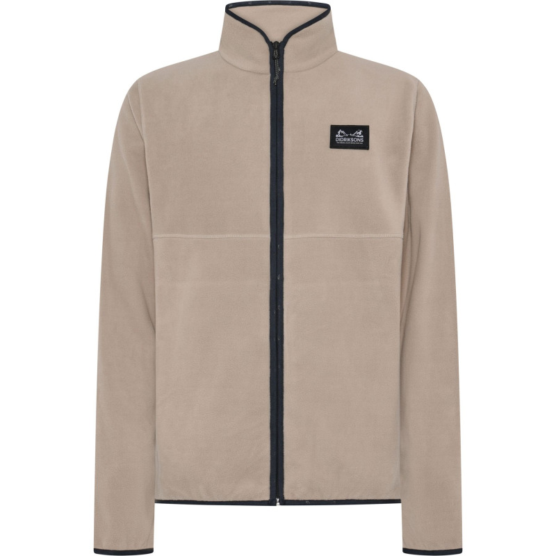 Didriksons Vito, fleecová bunda pánská, beach beige