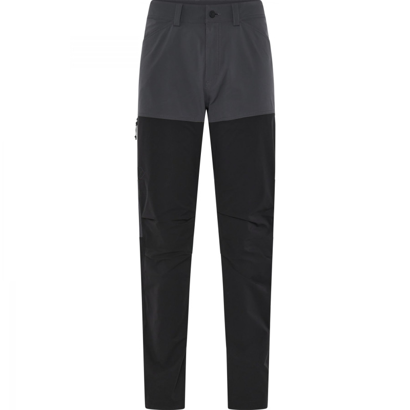 Didriksons Asher, turistické kalhoty pánské, coal black