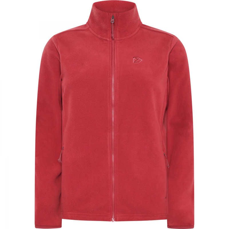 Didriksons Viona, fleecová bunda dámská, spring red