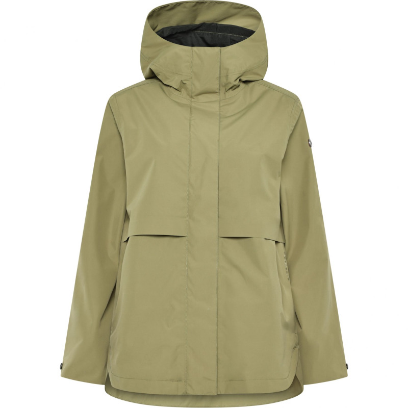 Didriksons Elsa, nepromokavá bunda dámská, olive green