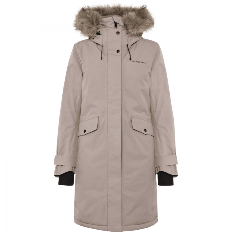 Didriksons Erika, parka, dámská, ash brown