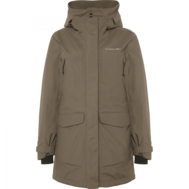 Didriksons Felia, parka, dámská, mocha