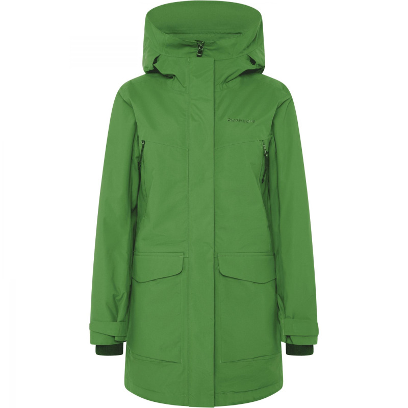 Didriksons Felia, parka, dámská, zelená