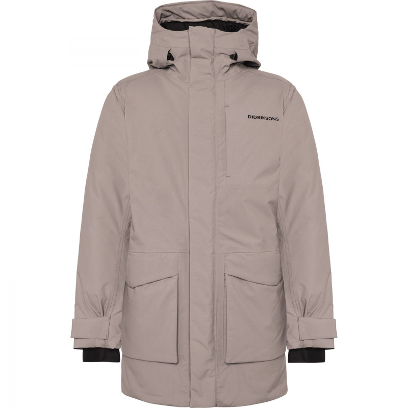 Didriksons Akilles 3, parka, pánská, ash brown