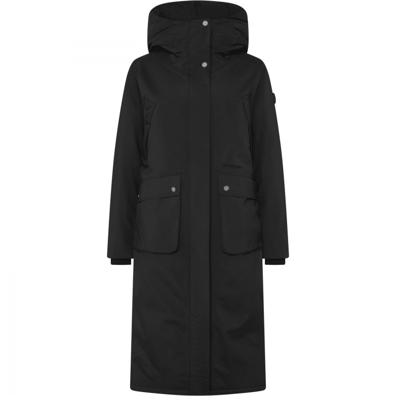 Didriksons Melody 2 Long, parka, dámská, černá