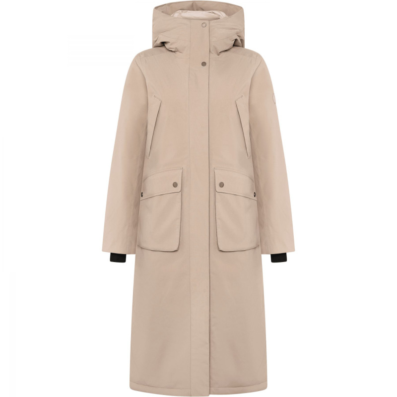 Didriksons Melody 2 Long, parka, dámská, béžová