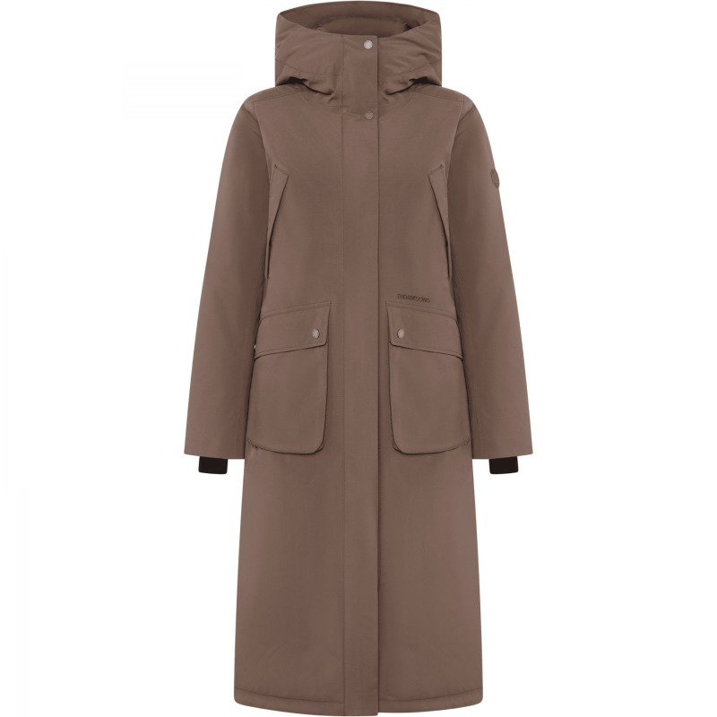 Didriksons Melody 2 Long, dámská parka, mocha brown