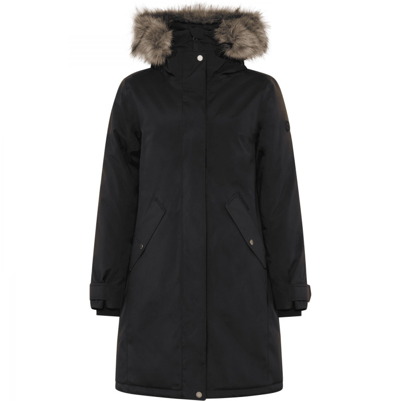 Didriksons Erna 2, parka, dámská, černá