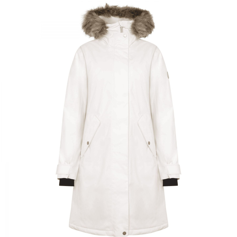 Didriksons Erna 2, parka, dámská, white foam