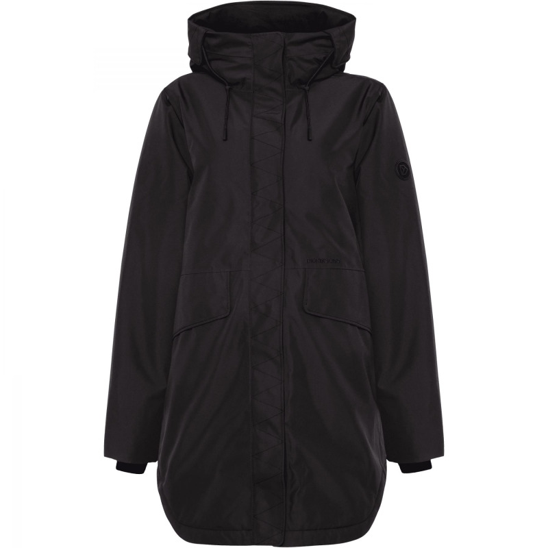 Didriksons Lilian, parka, dámská, černá