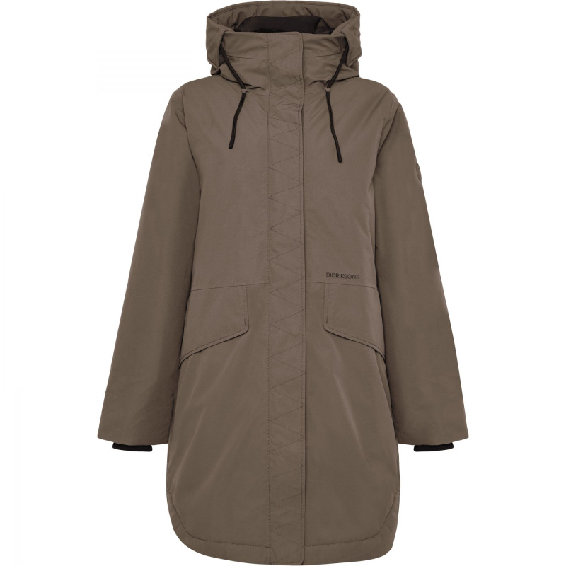 Didriksons Lilian, parka, dámská, mocha