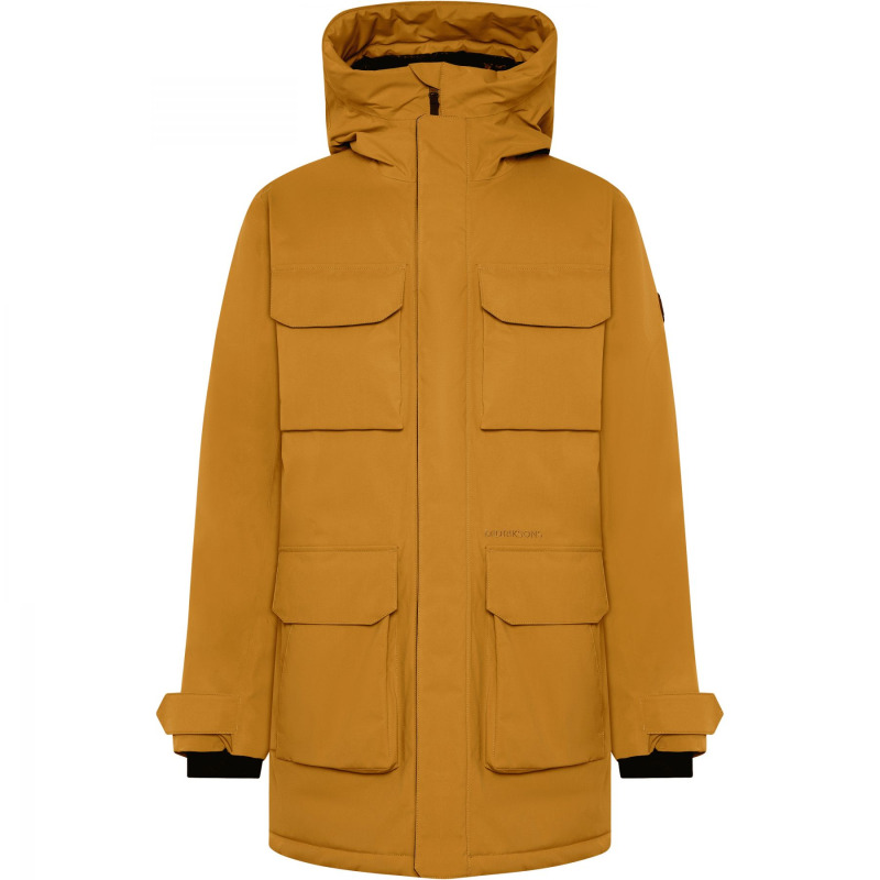 Didriksons Aiden 2, parka, pánská, spice brown