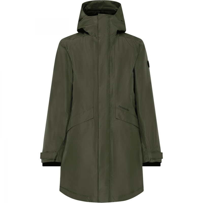 Didriksons Kenny 9, parka, pánská, tmavě zelená