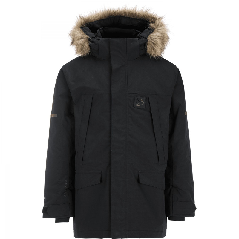 Didriksons Sylvin 2, parka, junior, černá