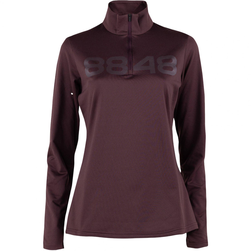 8848 Altitude Fairlee 1/2 zip, fleecová mikina, dámská, bordó