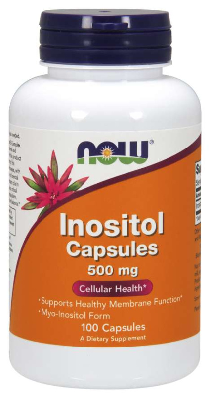 Now Foods Inositol 500 mg 100 kapslí
