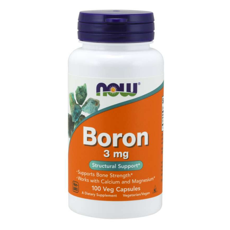 Now Foods Boron 3 mg 100 kapslí