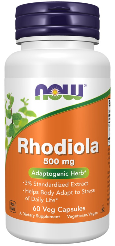 Now Foods Rhodiola Rosea 60 kapslí