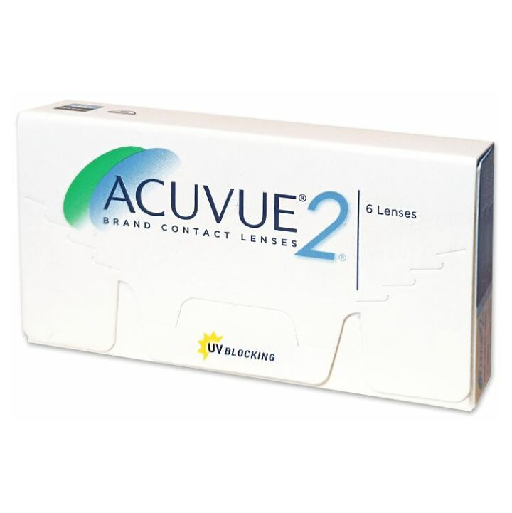 JOHNSON Acuvue 2 Oasys dvoutýdenní 6 čoček, Počet dioptrií: -9,00, Průměr: 14,0, Zakřivení: 8,3, Počet kusů v balení: 6 ks