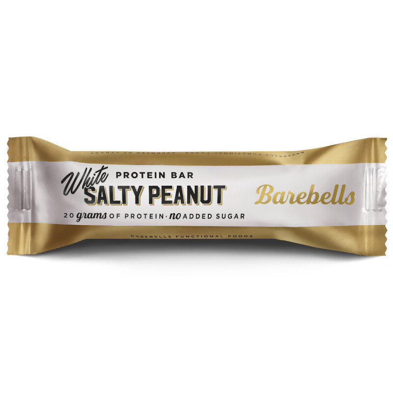 Barebells Protein Bar 55g - slané arašídy a bílá čokoláda