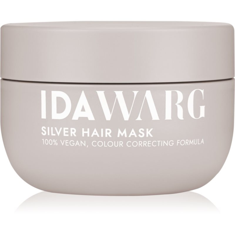 IDA WARG Beauty Silver Hair Mask pečující maska neutralizující žluté tóny 300 ml