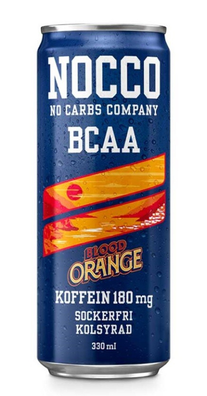Nocco BCAA 330 ml - Blood Orange (sycený)