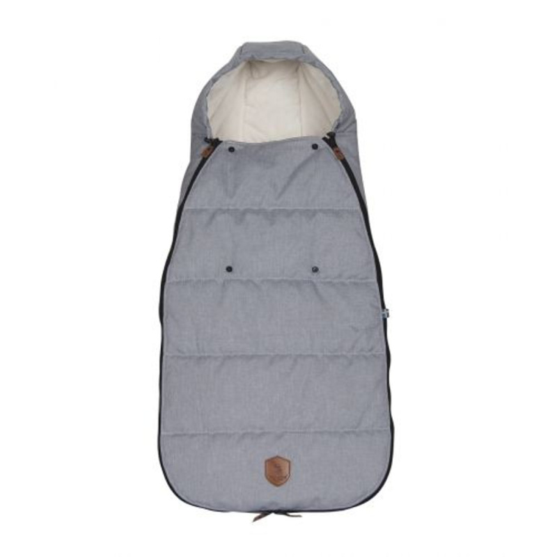 EcoViking Footmuff - Grey Melnage