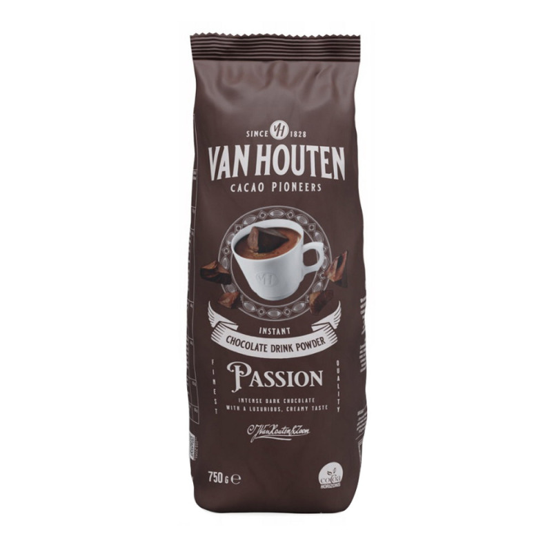 Van Houten Passion horká čokoláda 750 g