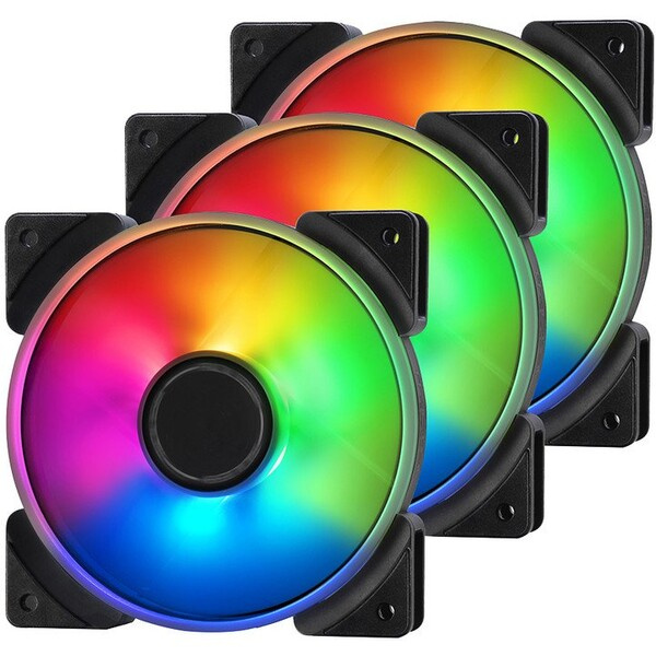 Fractal Design Prisma AL-12 ARGB 120mm PWM 3 pack Černá