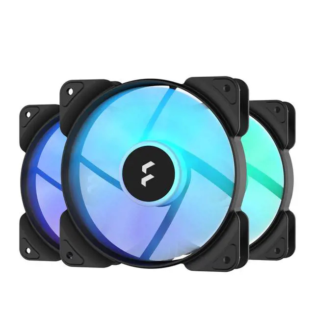 Fractal Design Aspect 12 RGB PWM Black Frame 3-pack Černá