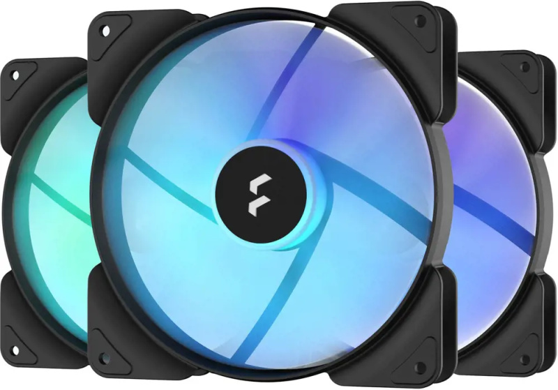 Fractal Design Aspect 14 RGB PWM Black Frame 3-pack Černá