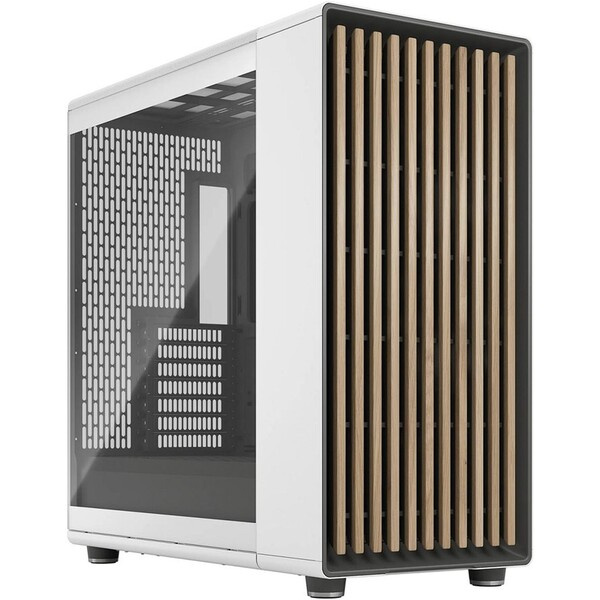 Fractal Design North XL bílá s průhlednou bočnicí FD-C-NOR1X-04 Bílá