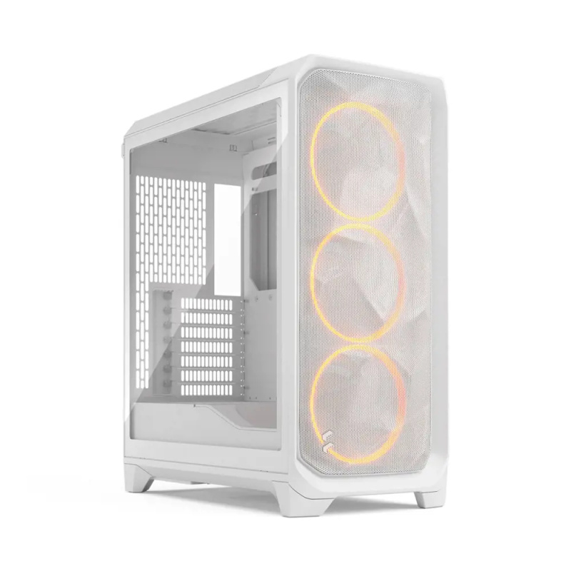 Fractal Design Meshify 3 White RGB TG Clear Tint (FD-C-MES3A-07) Bílá