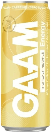 GAAM Energetický Nápoj 330 ml - tropický ananas